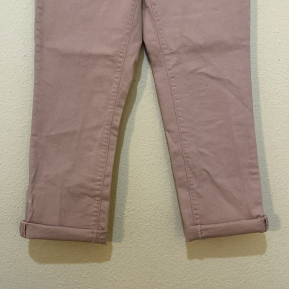 Loft Jeans Jegging Womens 8 Petite Ankle Cropped Stretchy Pink Spring Summer - Picture 3 of 11